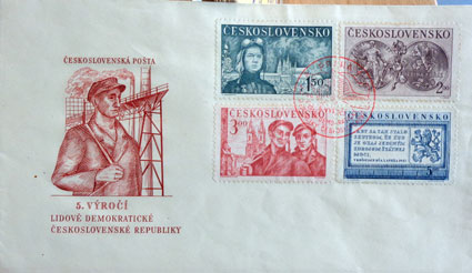 5. výročie republiky 1950