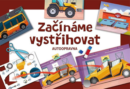 Začiname vystrihovať - Autoopravovňa
