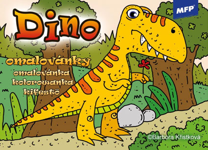 Omaľovánky - Dino