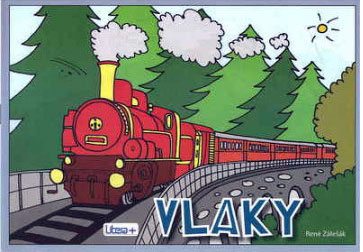 Omaľovánky - Vlaky 1