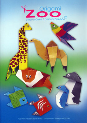 Origami s omaľovánkou - ZOO