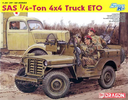 SAS Raider 1/4 Ton 4x4 Truck ETO 1944
