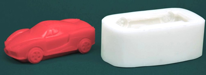 Silikónová forma  Športové auto