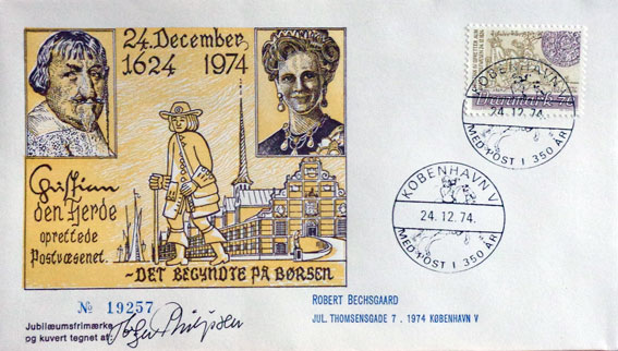 350. výročie dánskej pošty 1