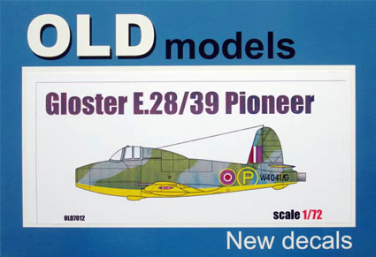 Gloster Whittle E.28/39 Pioneer