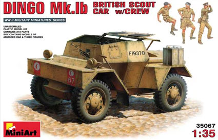 British Scout Car DINGO Mk.Ib with CREW