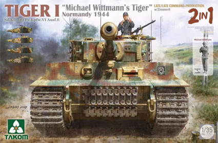 Tiger I "Michael Wittmann's Tiger" + Michael Wittmann 1/16
