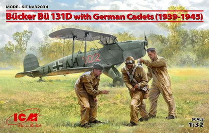 Bücker Bü 131D with German Cadets (1939-1945)