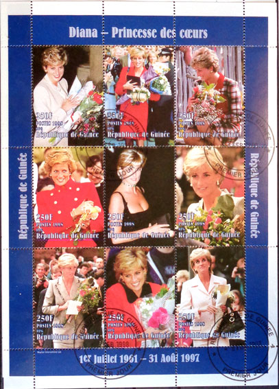 1. výročie smrti Diany, princeznej z Walesu, 1961-1997 