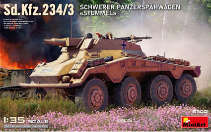 Sd.Kfz.234/3 Schwerer Panzerspähwagen «Stummel»