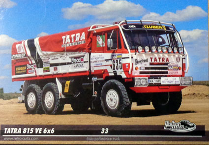 Tatra 815 VE 6x6 "Ostrý-II" (1982-1997)