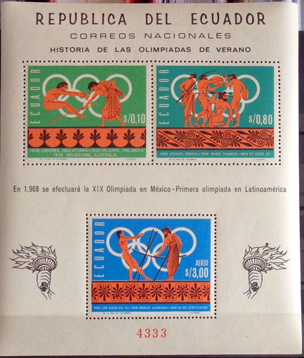História olympijských hier 1