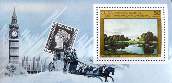 Medzinárodná výstava známok v Londýne 1980