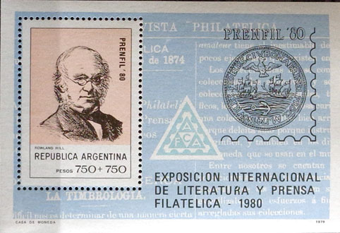 "Prenfil 80" - Medzinárodná výstava filatelistickej literatúry a žurnalistiky, Buenos Aires 3