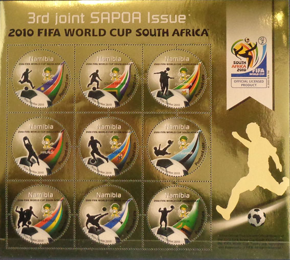 Majstrovstvá sveta vo futbale - Južná Afrika - 3. vydanie SAPOA