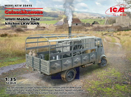 German mobile field kitchen AHN 'Gulaschkanone'