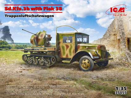 Sd.Kfz.3b with Flak 38 Truppenluftschutzwagen