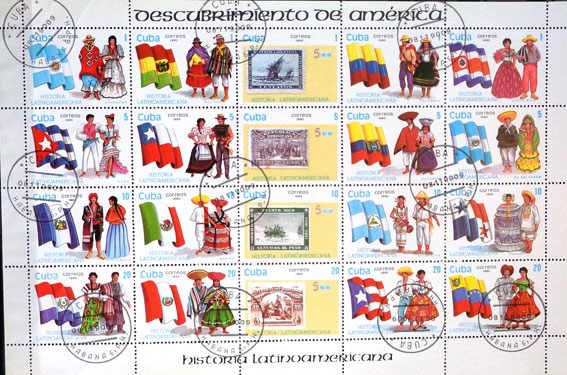Latinsko-americká história – vlajky a tradičné kroje 1