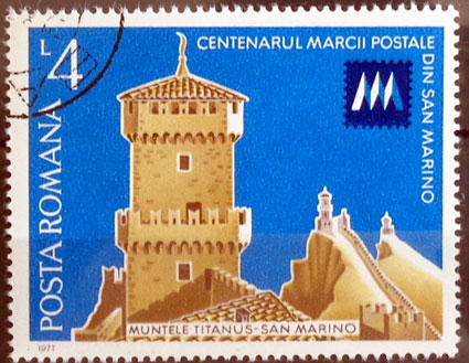 100. výročie známok San Marína
