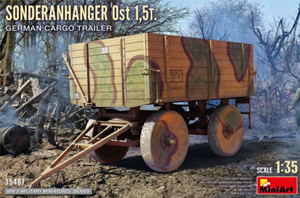 Sonderanhanger Ost 1.5t. German Cargo Trailer