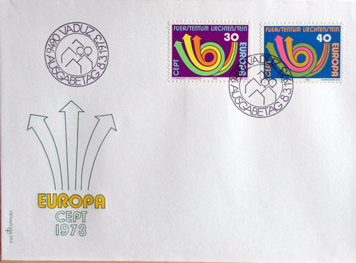 Známky EUROPA 1973