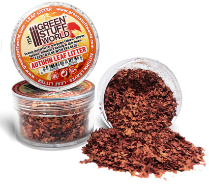 Opadané lístie - jesenné oranžové