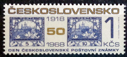 Deň známok a 50. výročie prvých československých známok