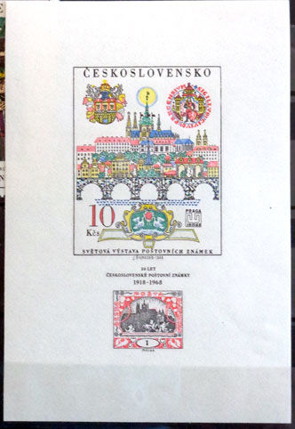 50. výročie československých známok