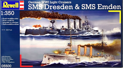 SMS Dresden + SMS Emden