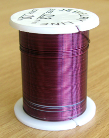 Drôt 0,3 mm - vínovo fialový 10 m