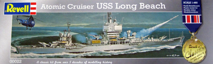 Atomic cruiser USS Long Beach 