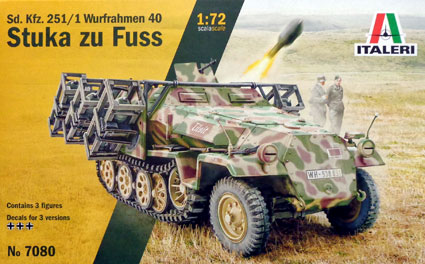 Sd. Kfz. 251/1 Wurfrahmen Stuka zu Fuss
