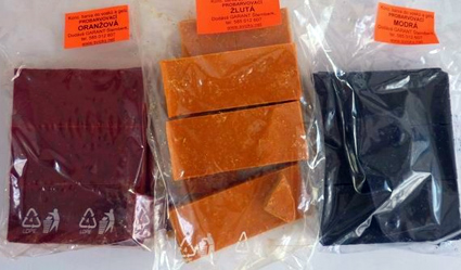 Koncentrované rozpustné farby 100 g