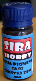 Tekutý pigment - Čerstvá zem