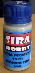 Tekutý pigment - Stredná zem