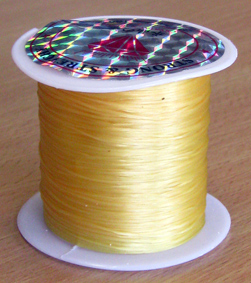 Pruženka plochá 1 mm - žltá