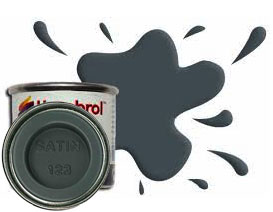 123 Satin Extra Dark Sea Grey