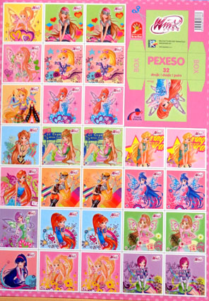 Pexeso Winx Club