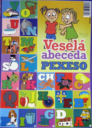 Pexeso veselá abeceda