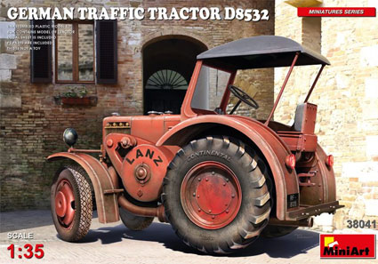 German Traffic Tractor D8532