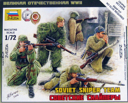 Soviet Snipers Team