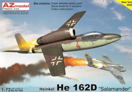 Heinkel He 162D "Salamander"