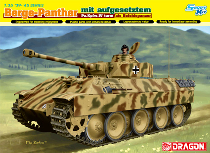 Berge-Panther mit Aufgesetztem Pz.Kpfw.IV Turm Als Befehlspanzer