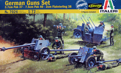 German Guns Set