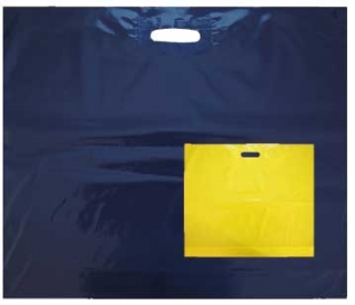 Igelitová taška 65x55 žltá