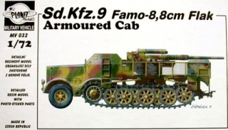 Sd.Kfz.9 Famo 8,8 cm flak Armoured Cab