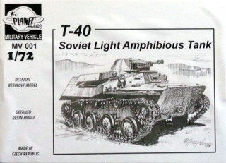 T-40 Soviet light amphibious tank