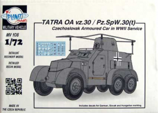 Tatra OA vz.30 / Pz. SpW.30(t) 
