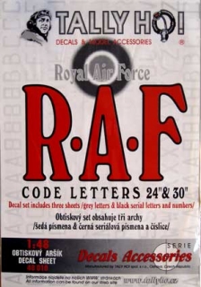 RAF Code Letters