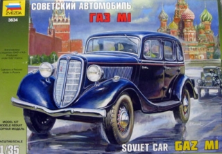 GAZ M1 Soviet Car